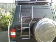 Лестница УАЗ Патриот Стандарт к багажнику/ доступ на крышу, тюнинг и защита кузова